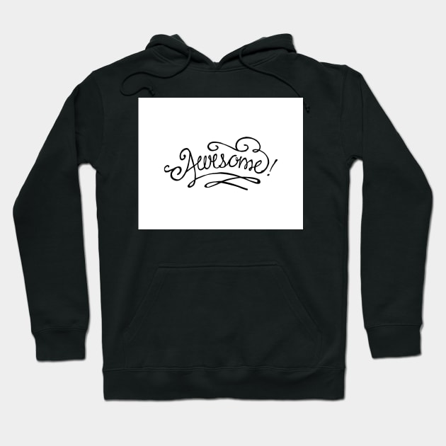 Awesome handwritten retro style Hoodie by bernardojbp